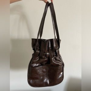 VTG 60s 70s Vinyl Bucket Bag